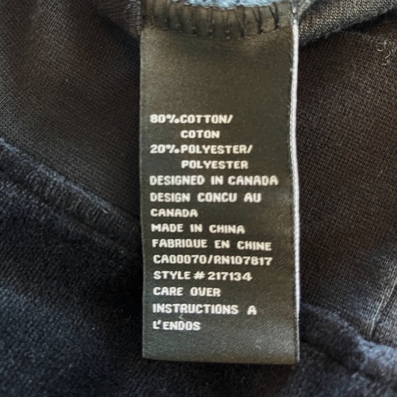 Brunette The Label Velour Black Tunic Dress Hoodie - Picture 9 of 9